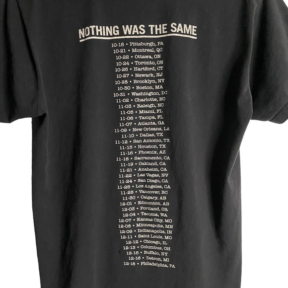 Drake "Nothing Was The Same" Tour Black Short Sleeve T-Shirt - Picture 4 of 6
